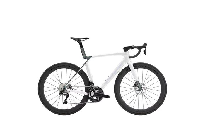 Bici da corsa in prova